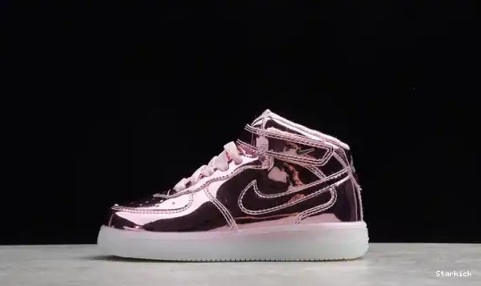 1 Force Rose Air Mid Kids Pink 314197-8300 Nike WB 0604